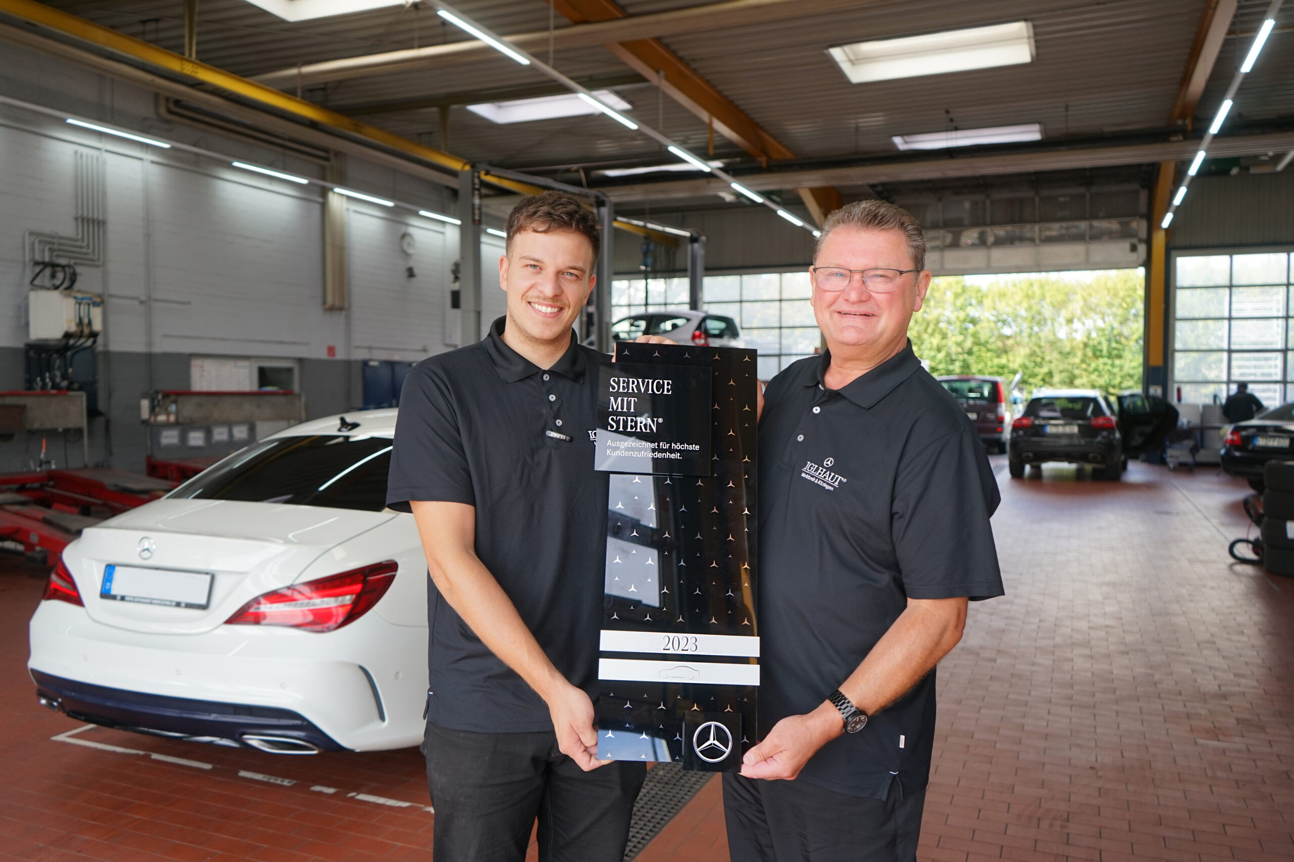 Service mit Stern® - Auszeichnung für IGLHAUT®
