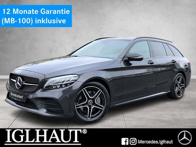 Mercedes-Benz C 300 T AMG 9G LED PANO NIGHT DISTRONI RFK AMBIE